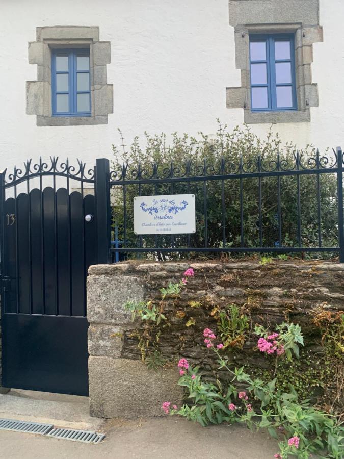 La Cour Des Ursulines Hotel Josselin Exterior foto